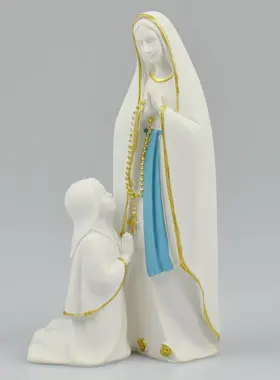 Beeld Verschijningen Onze Lieve Vrouw van Lourdes - 15 cm (pic 1)