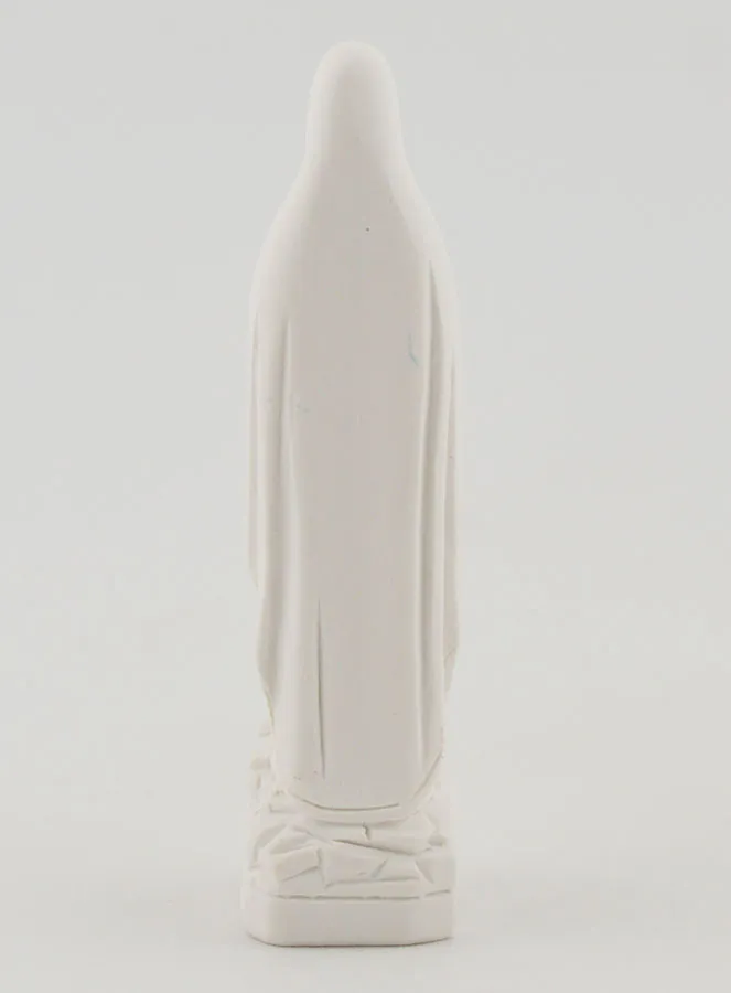 Beeldje Maria van Lourdes met Sluier - 7 cm (pic 4)