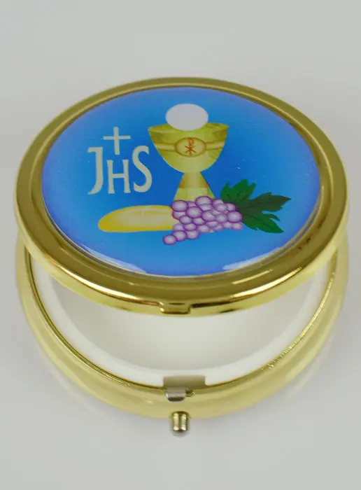 Hostiedoosje Pyxis JHS Bloed en Lichaam Jezus (pic 3)