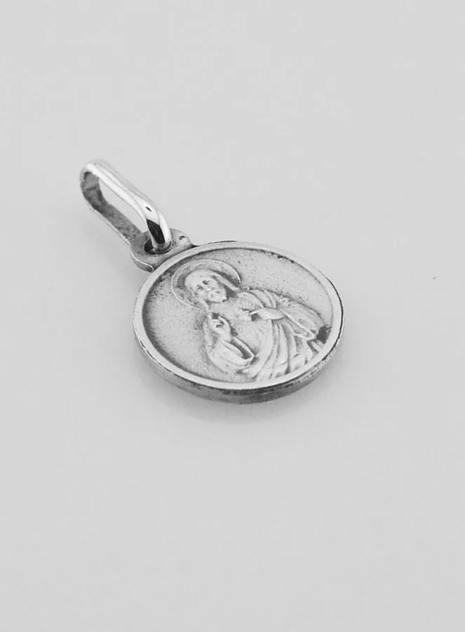 Scapulier Medaille van 925 Zilver - 12 mm (pic 4)