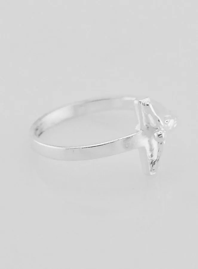 Ring Kruis Jezus 925/000 Zilver - Maat 58 (pic 3)
