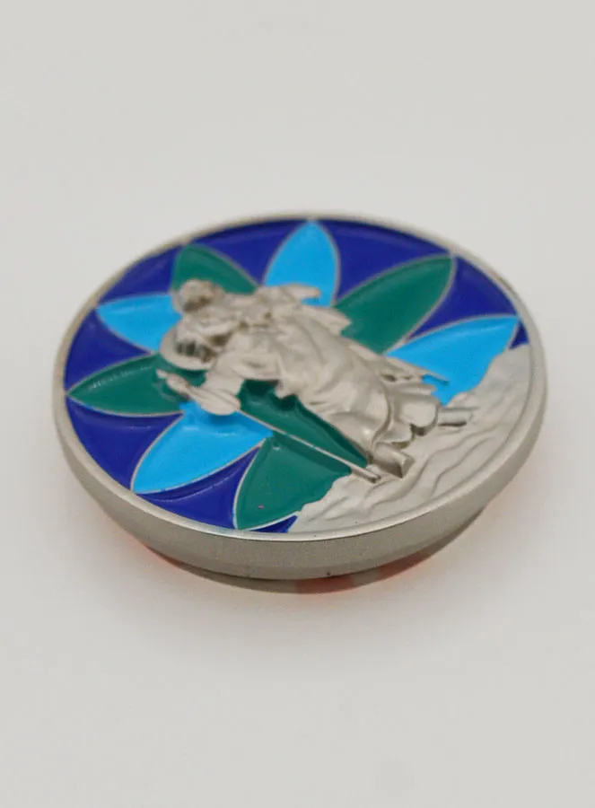 Autoplakette Christoffel Zilver Geëmailleerd (pic 3)