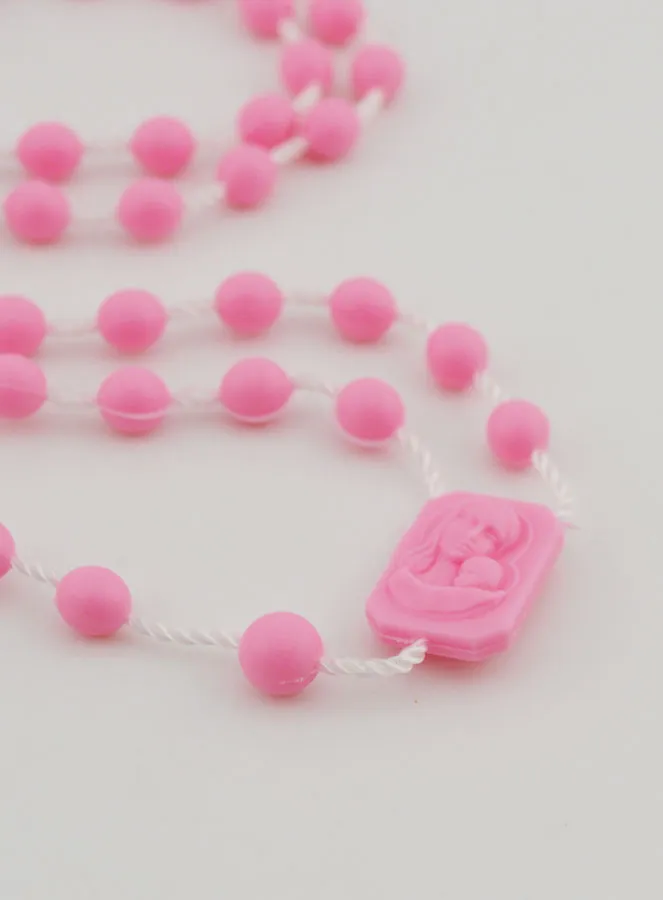 Rozenkrans Roze Plastic (pic 4)