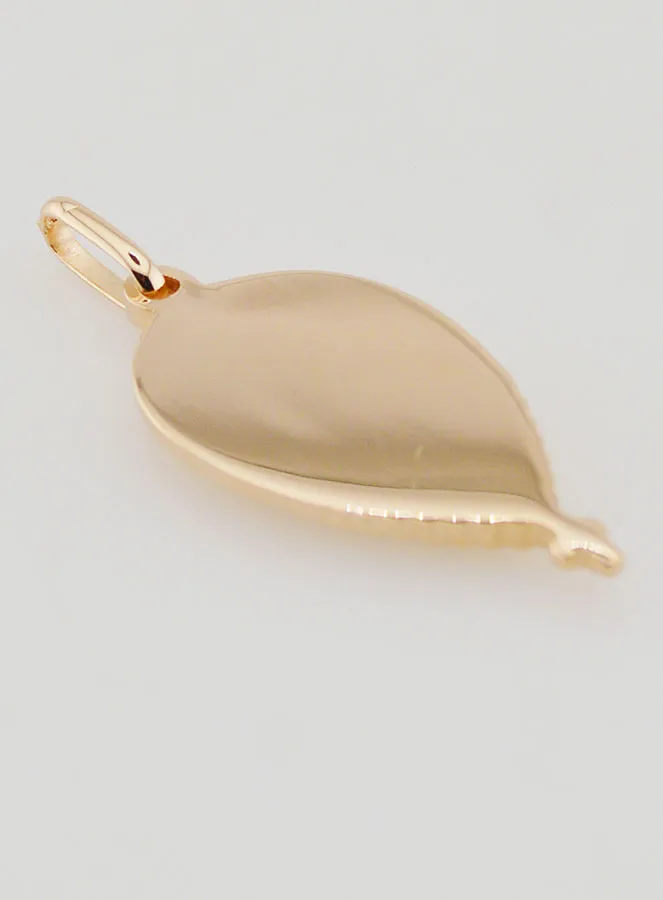 Druppel-Medaille van Onze-Lieve-Vrouw van Lourdes - Verguld (pic 4)