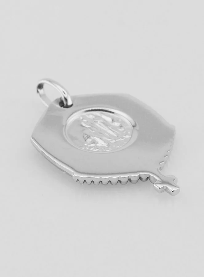 Hanger Heilige Maagd Maria 925/000 Zilver (pic 4)