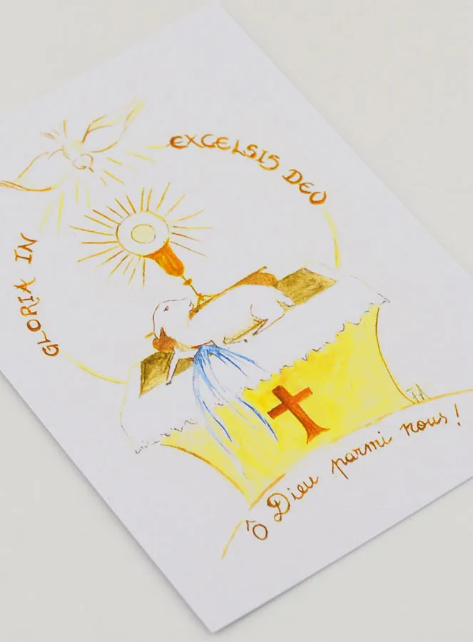 Communie Kaart - Gloria In Excelsis Deo (pic 3)