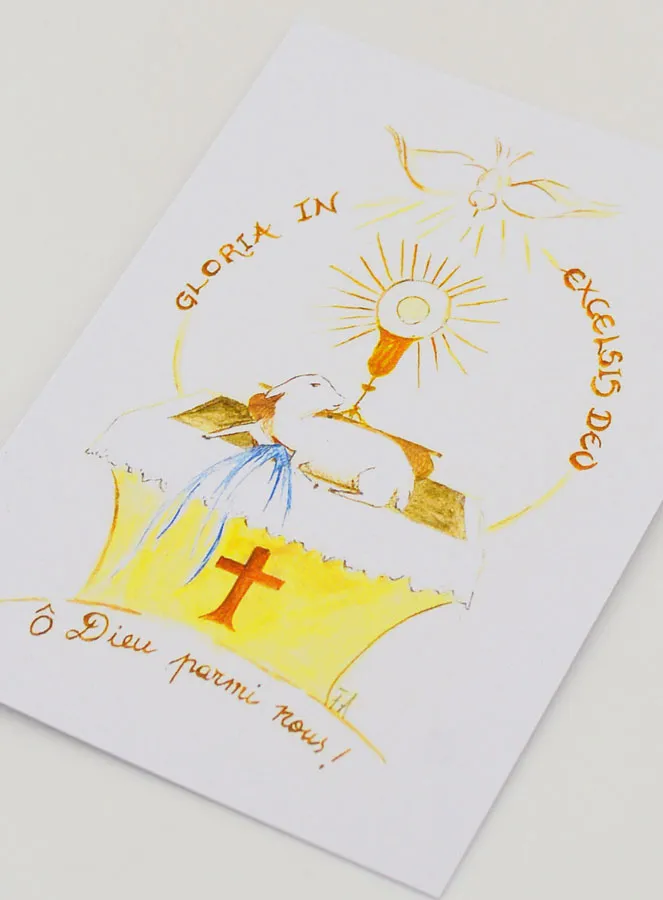 Communie Kaart - Gloria In Excelsis Deo (pic 4)
