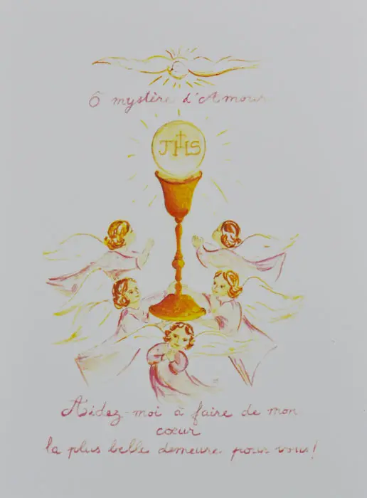 Communie Kaart - Het Mysterie van de Liefde (pic 2)
