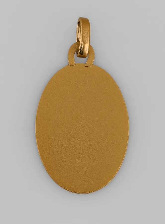 Hanger Maria met Jezus Kind Goud 375/000 (pic 3)