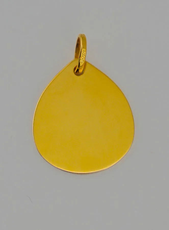 Hanger Engel Raphael Cherubijntje Goud 375/000 (pic 4)