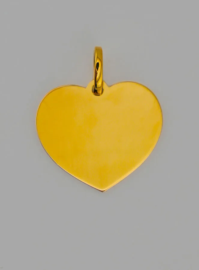 Hanger Beschermengeltje Hart Meisje Goud (pic 4)