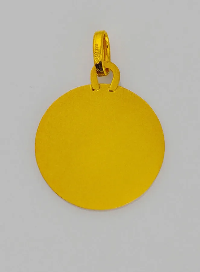 Hanger Heilige Christoffel Geel Goud (pic 4)