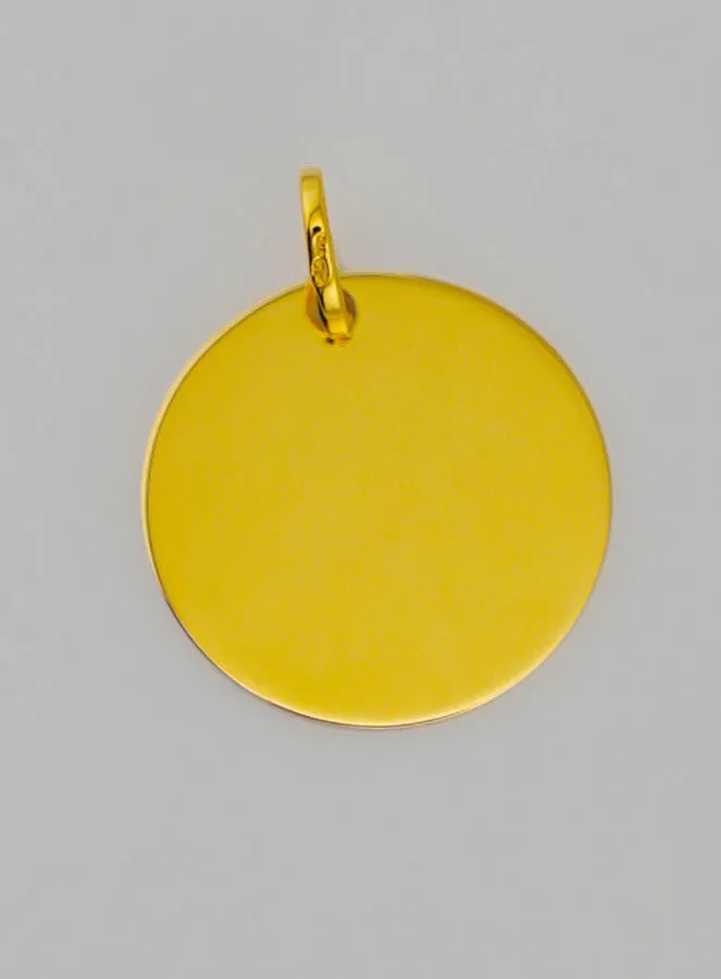 Hanger Beschermengel Biddend Goud 375/1000 (pic 4)