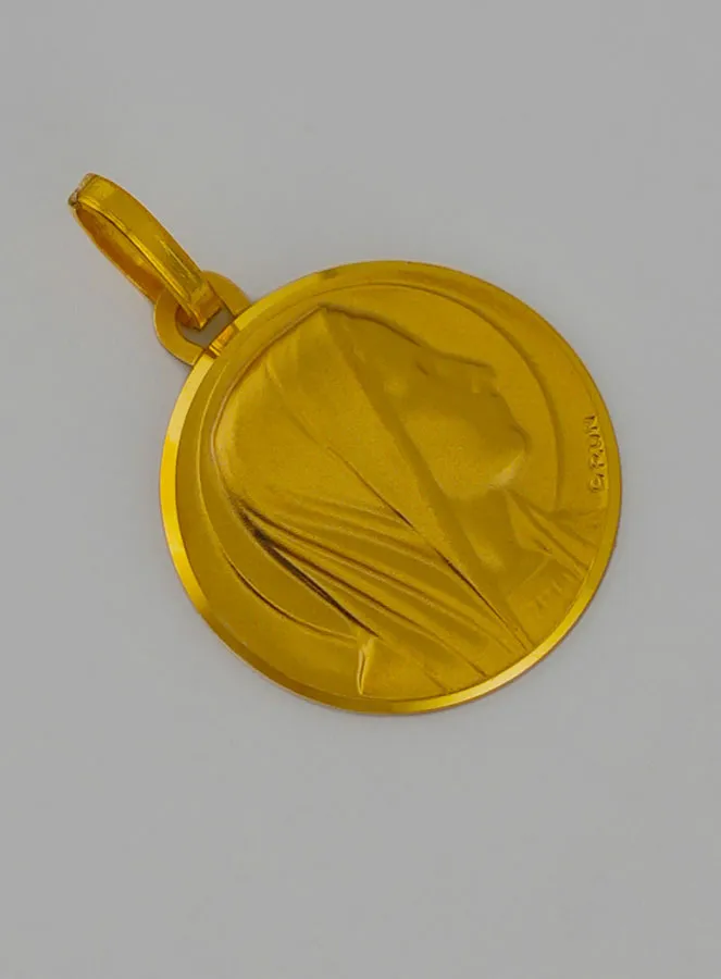 Hanger Maagd Maria met Sluier Profiel Goud (pic 2)