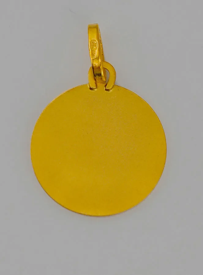 Hanger Maagd Maria met Sluier Profiel Goud (pic 4)