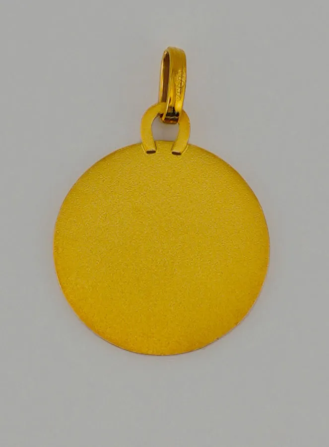 Hanger Maria met Sluier Rechts Profiel Goud (pic 4)