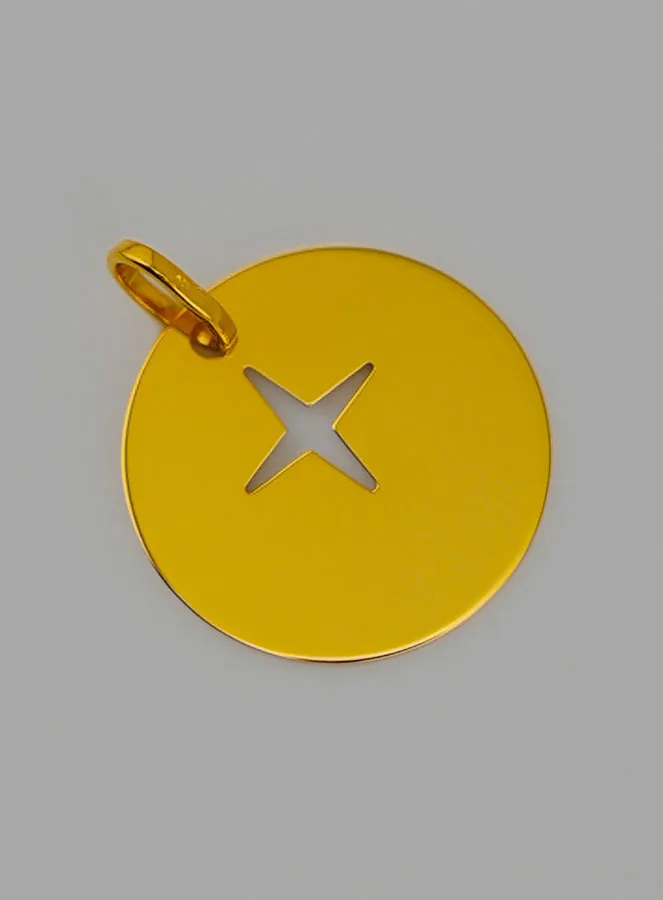 Hanger Kruis van Jezus Filigraan Goud (pic 2)