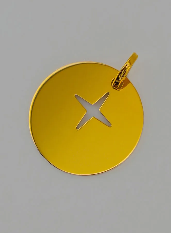 Hanger Kruis van Jezus Filigraan Goud (pic 3)