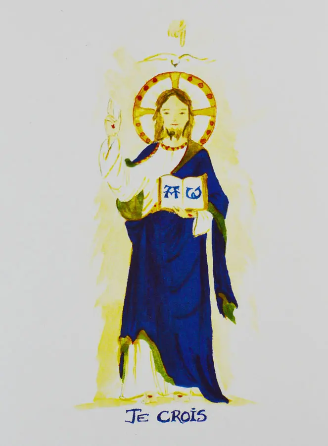 Kaart Vormsel Blauw - Ik Geloof (pic 1)