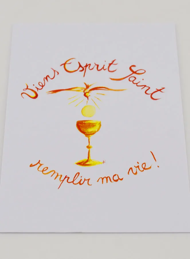 Communie Kaart - Kom, Heilige Geest (pic 2)