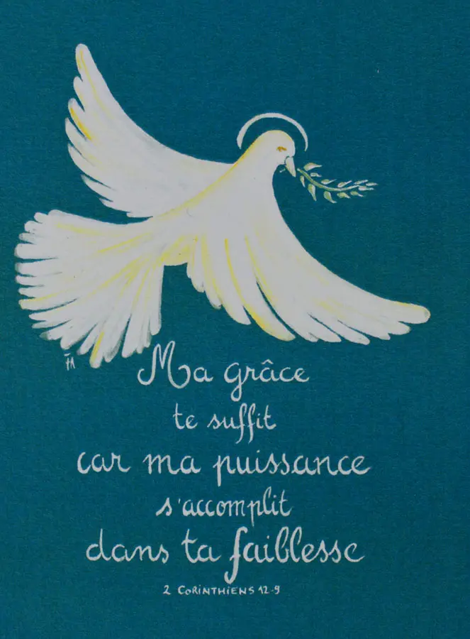 Kaart Vormsel - Mijn Genade is Voldoende voor Jou (pic 1)