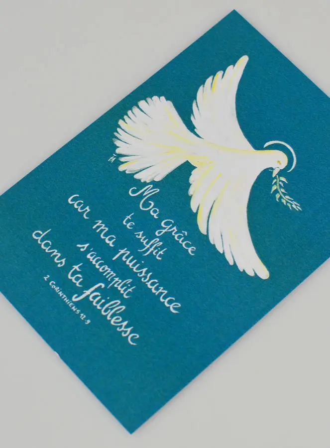 Kaart Vormsel - Mijn Genade is Voldoende voor Jou (pic 2)