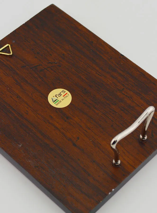 Byzantijnse Icoon Heilige Antonius van Padua Handgemaakt - 13 cm (pic 4)