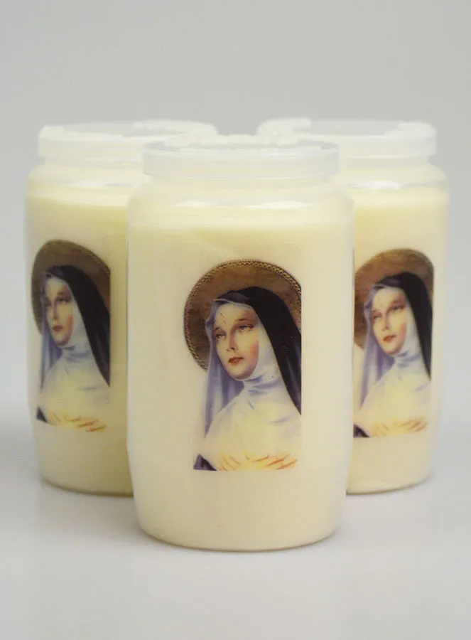 3 Devotie Kaarsen Heilige Rita - 3 Dagen (pic 1)