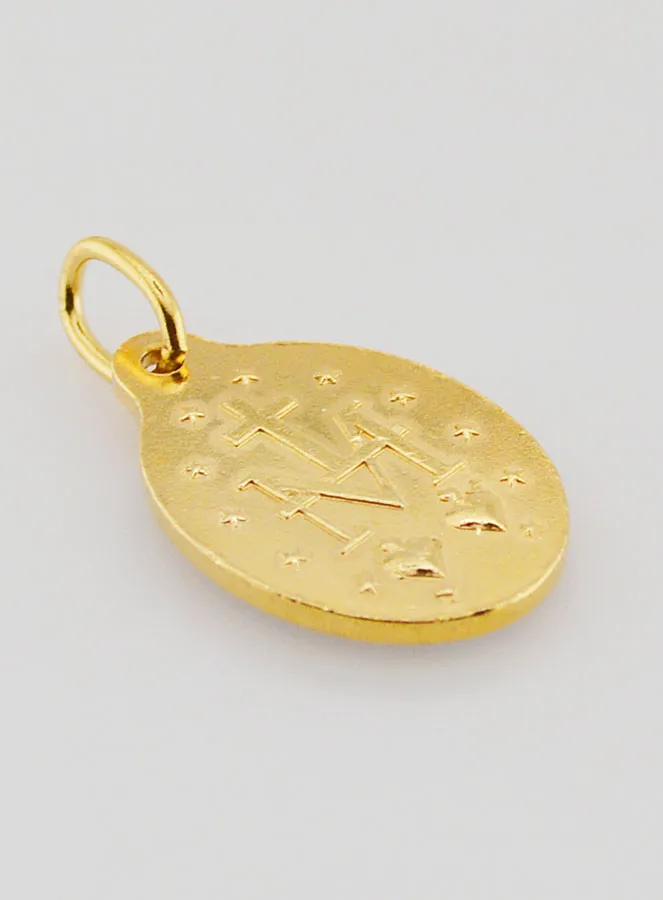 Wonderdadige Medaille Goudkleurig 18 mm (pic 4)