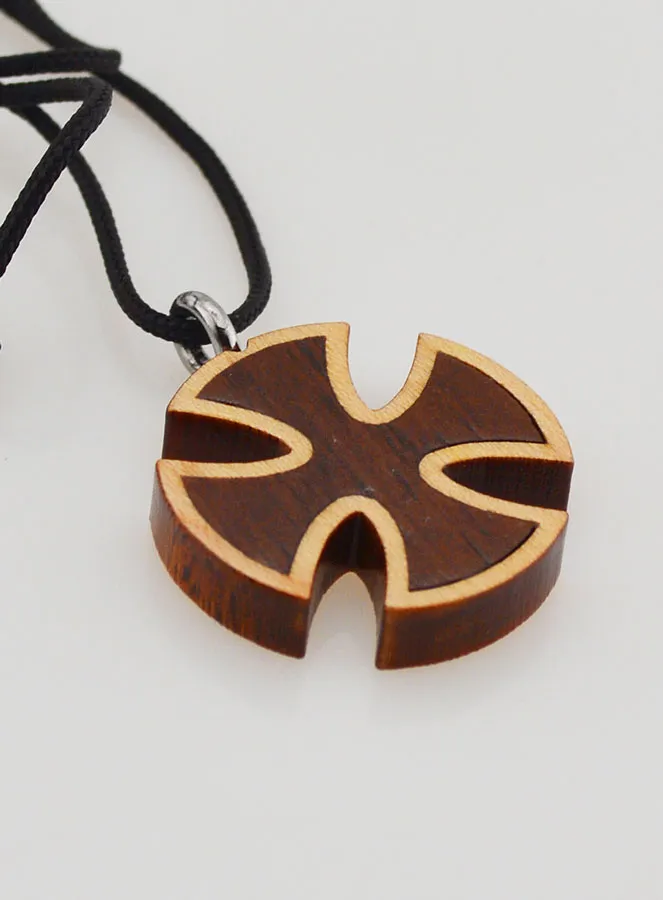 Hanger Kruis Hout Vierkant (pic 4)