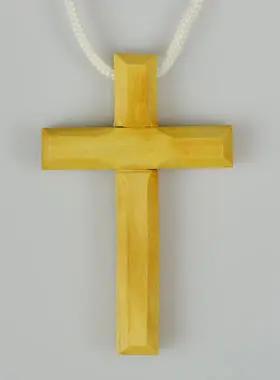 Communiekruis Hanger Olijfhout (pic 1)