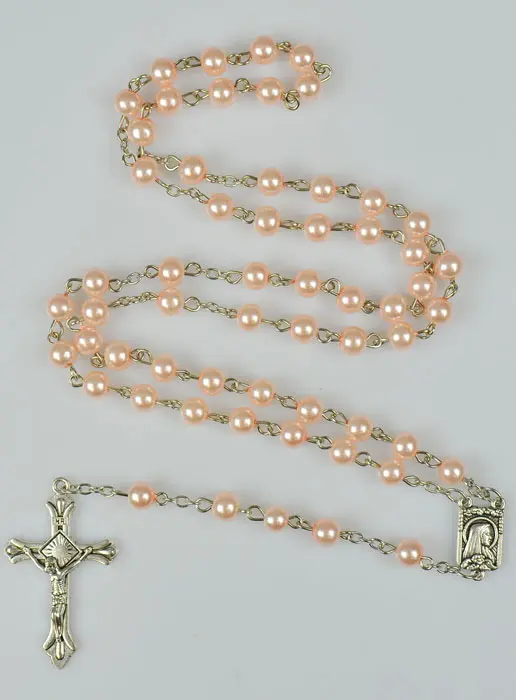 Rozenkrans Lourdes Roze Parel (pic 2)