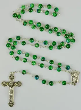 Rozenkrans & Lourdes Water - Parelmoer Groen (pic 1)