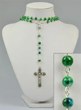 Rozenkrans & Lourdes Water - Parelmoer Groen (pic 3)
