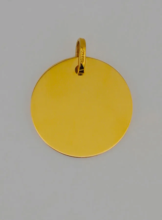 Gouden Hanger Moeder Maria met Kind Jezus (pic 4)