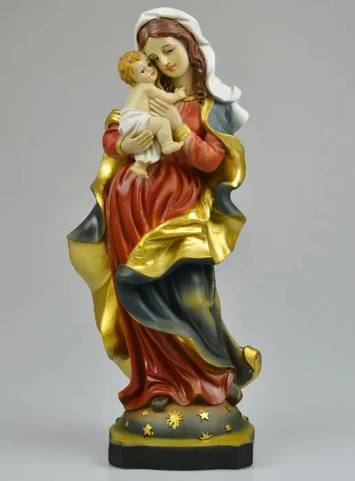 Beeld Maagd Maria met Kind Jezus - 30 cm (pic 2)