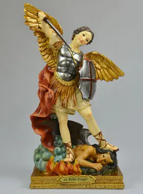 Standbeeld van de Heilige Aartsengel Michaël - 30 cm (pic 1)