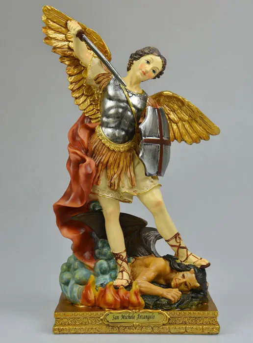 Standbeeld van de Heilige Aartsengel Michaël - 30 cm (pic 2)