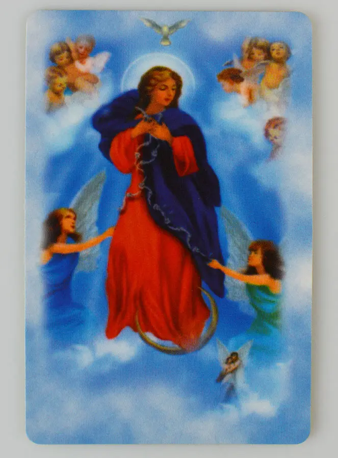 Gebedskaart Maria die de Knopen Ontwart (pic 1)