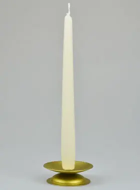 Tafelkaars Kandelaarkaars Gebroken Wit - 25cm (pic 1)