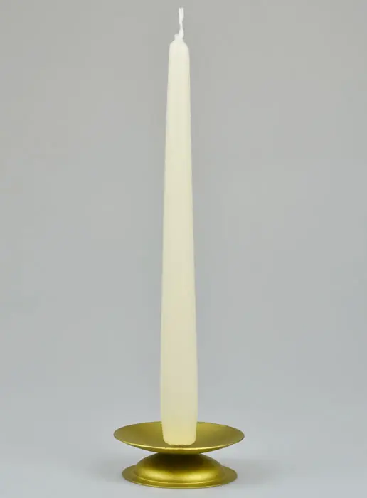 Tafelkaars Kandelaarkaars Gebroken Wit - 25cm (pic 2)