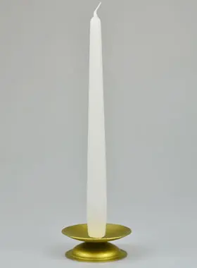 Tafelkaars Kandelaarkaars Wit - 25cm (pic 1)