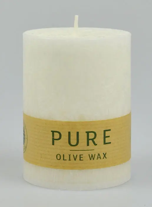 Stompkaars Wit Olijven Bio 100% Natuurlijk - 9 X 7 cm (pic 2)