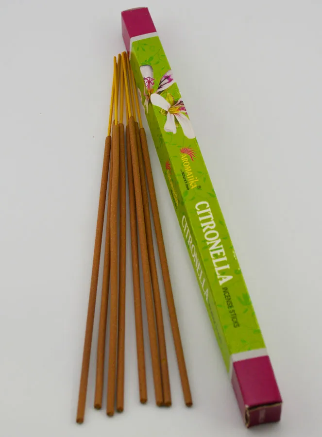 Citronella Wierook - Aromatika 8 Stokjes (pic 2)