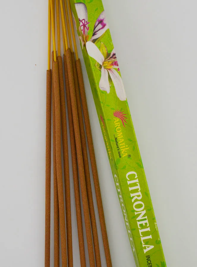 Citronella Wierook - Aromatika 8 Stokjes (pic 3)