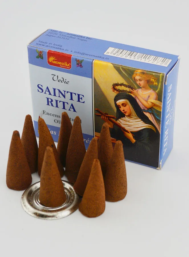 Religieuze Wierook Heilige Rita Wierook-kegels (pic 3)