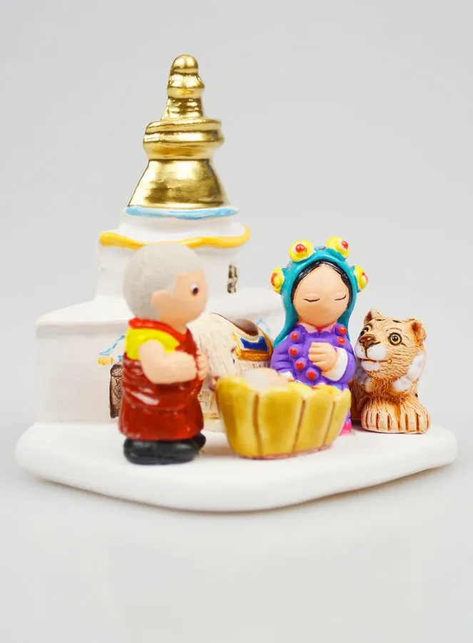 Kerststal van de Wereld - Kerststal Tibet (pic 4)