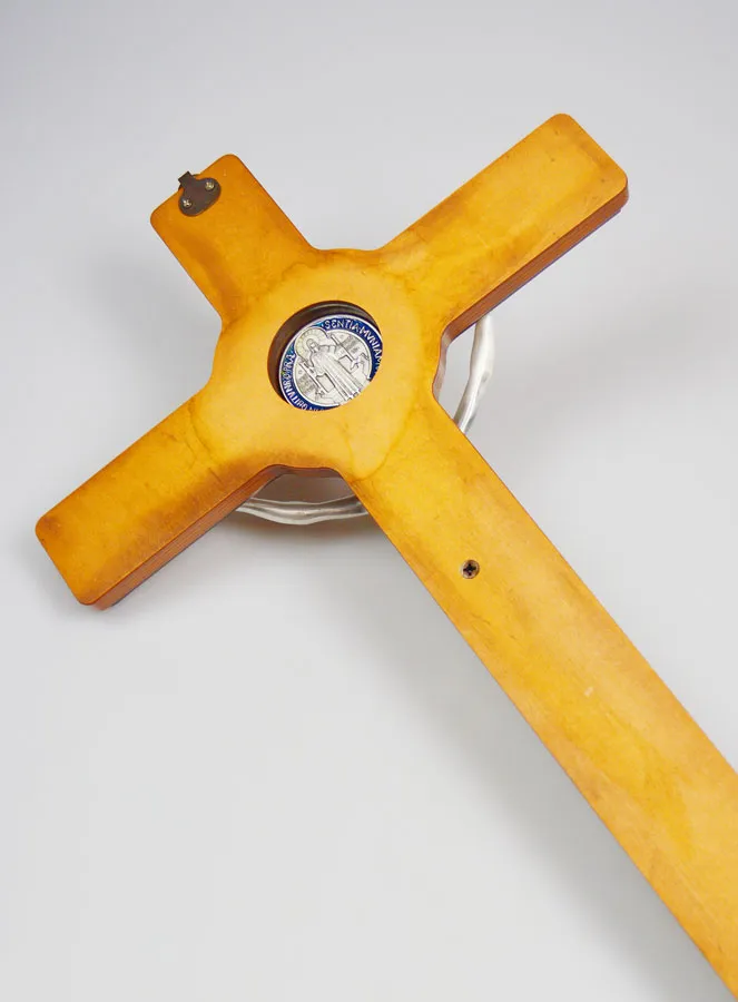 Groot Muur Kruis Benedictus van Hout - 48 cm (pic 4)