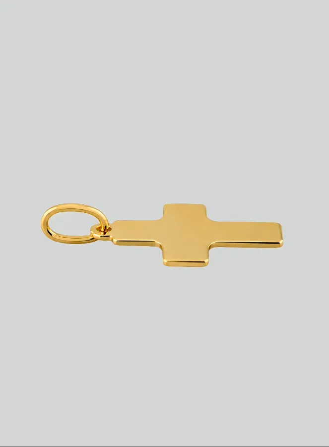 Hanger Kruis Klassiek - 15mm - Massief Goud 18 Karaat (pic 4)