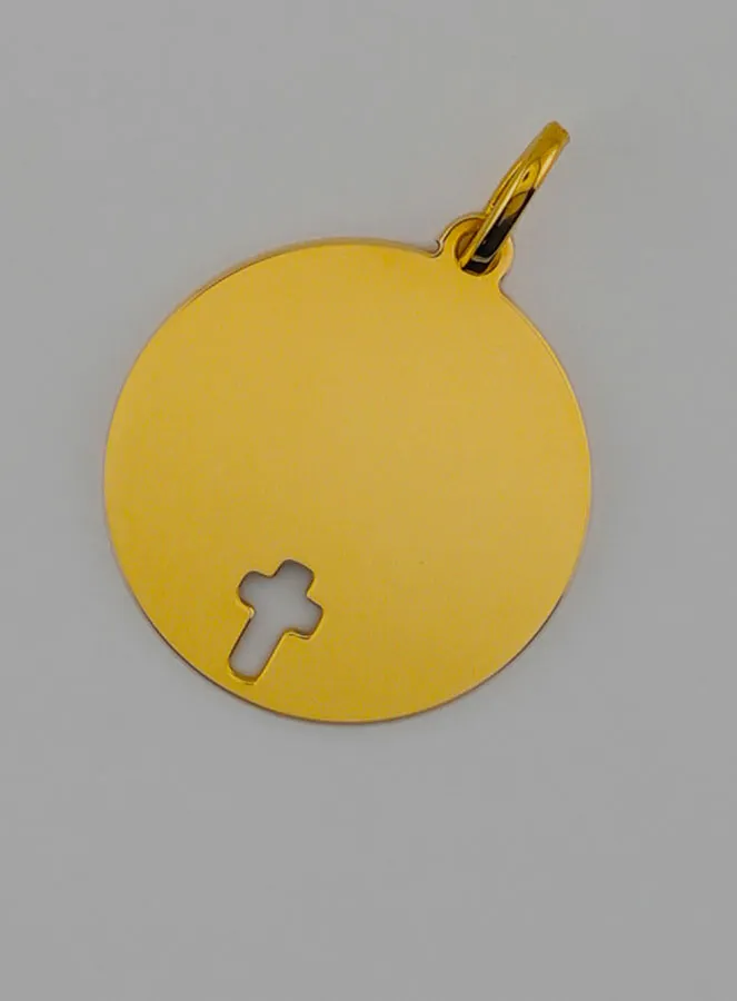 Hanger Kruis van Jezus - 16mm - Massief Goud 18 Karaat (pic 3)